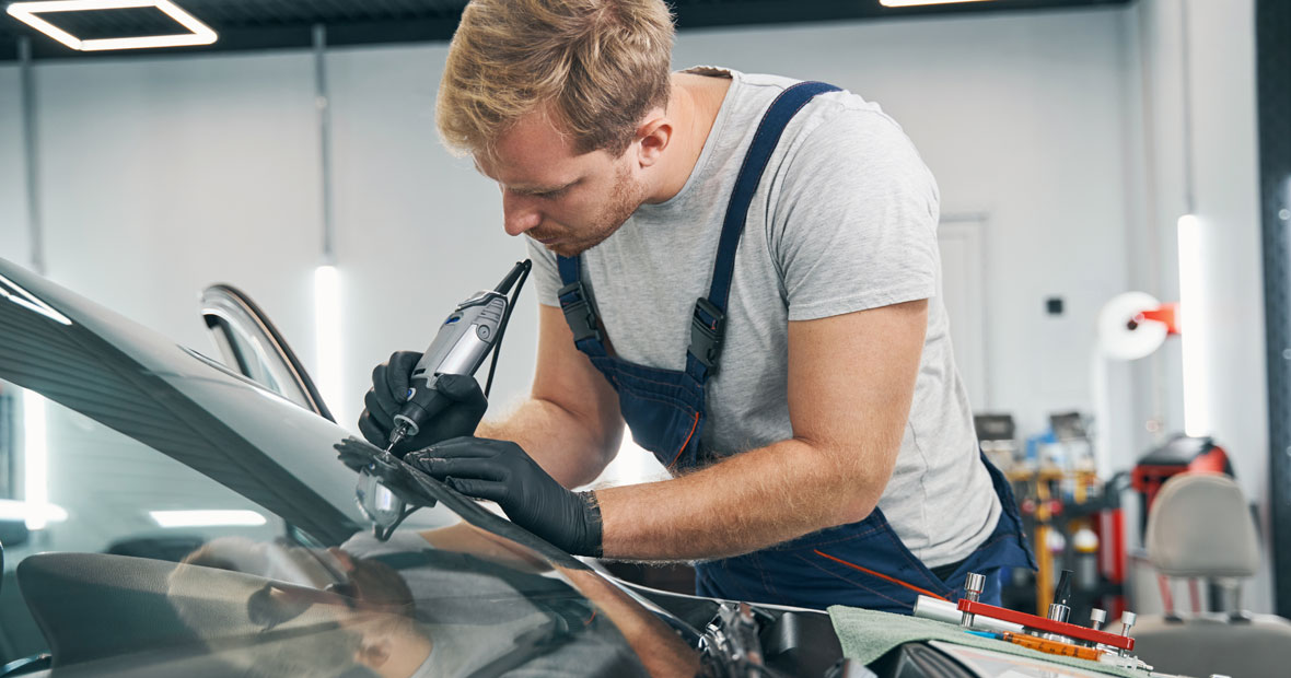 réparation de pare-brise